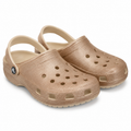 Crocs Classic Platform Glitter Clog W — Shitake
